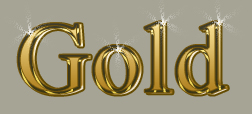 Make a Golden Text Effect
