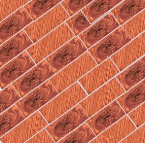 Design Hardwood Flooring with Wood Texture Bricks