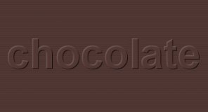 Chocolate Text