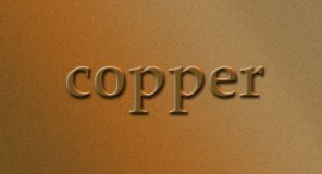 Copper Text