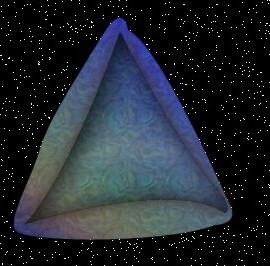 Draw a Triangle with Prism Like Colors