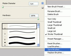 Create your own custom brushes