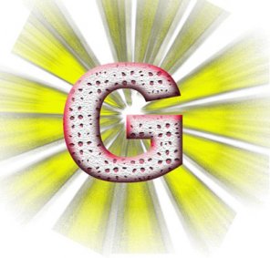 Blasted or Hammered Text Effect