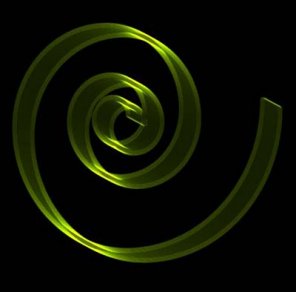 Create a Line into Transparent Strip Belt or Ribbon