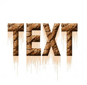 Spotted Cracked Stone Text Effect