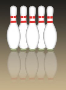 Drawing a Bowling Pin