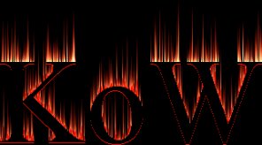 How to Create Flaming Text