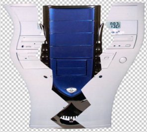 Computer Case with Peel Effect