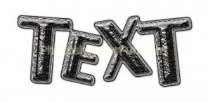Graphite Look Stony Text Effect