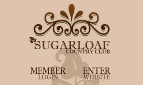 Country Club Splash Page using Custom Shapes