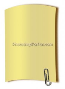 Creating a paper with paper clip