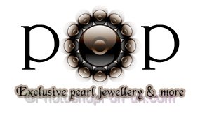 Designing a Logo with Black Shining Pearls