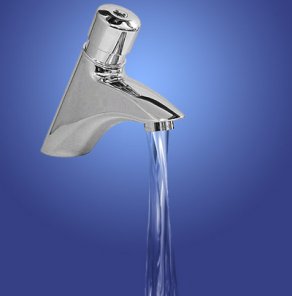 Realistic Water Running on Tap