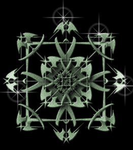 Starburst glints of light