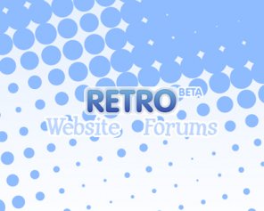 Retro Vector Splash Page