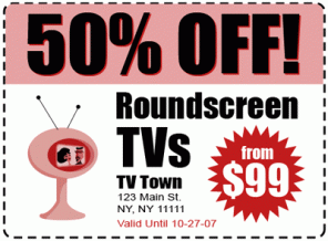 Business Coupon Design