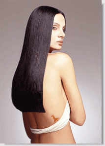 Creating an Animated Tattoo Effect on a Girl\'s Bareback