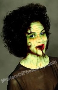 Changing a Woman into Vampire