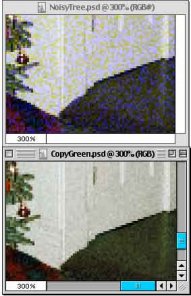 Replacing a defective channel