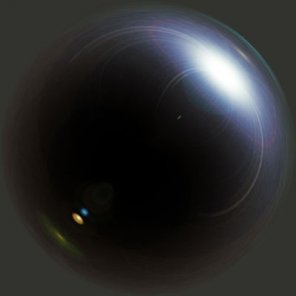 Magic ball with shine