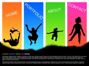 Colourful Portfolio Design