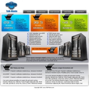 VPS Hosting Layout