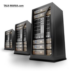 Realistic 3D Rack Server