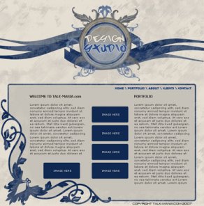 How to Create Design Studio Layout