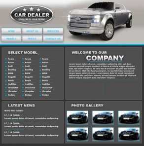 Car Dealer Layout