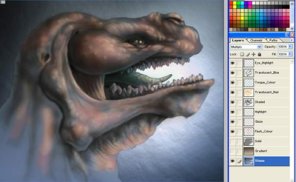 Digital Colouring with Photoshop