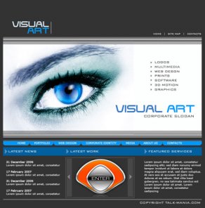 How to Create Web Design Company Layout