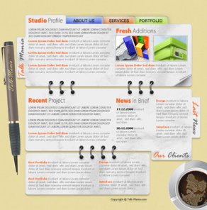 Design Agency Layout