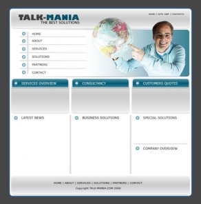 Modern Clean Style Layout