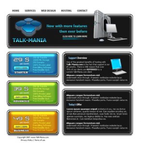 How to Create Hosting Layout