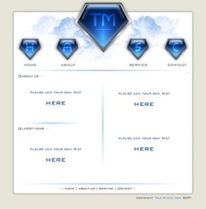 Very Clean Business Layout