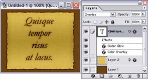 Words Look Wiser on Old Paper