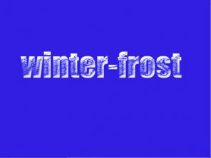 How to Create Icy Text