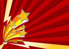 Colourful Star Background