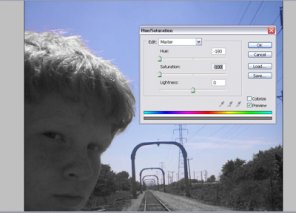 Create Dramatic Black, White, and Color Images