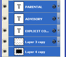 Design a Parental Advisory Label 15