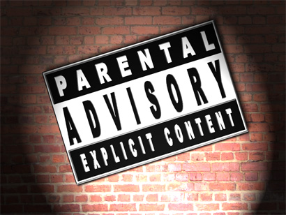 Design a Parental Advisory Label