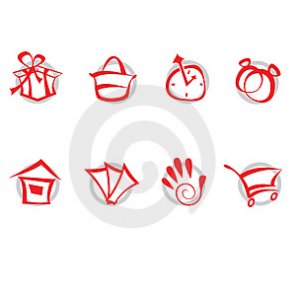 Simple Web Shop Icon