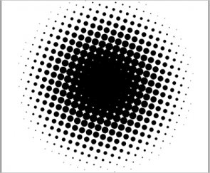 How to create big popart circle in photoshop