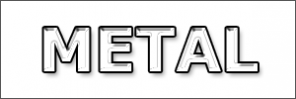 Design a Metal Style Text