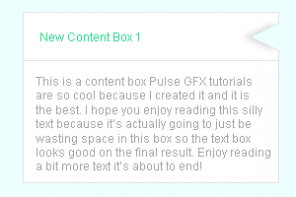 Web 2.0 Text Box