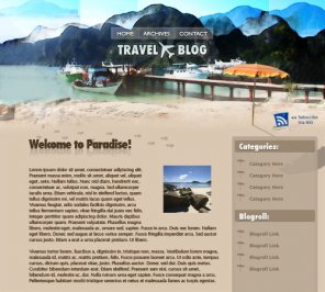 Creating a Travel Blog Design