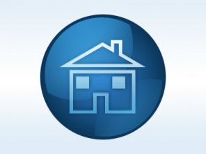 Create a Glossy Home Icon