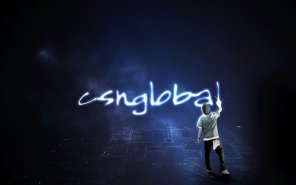 Beijing 2008 Logo Light Painting