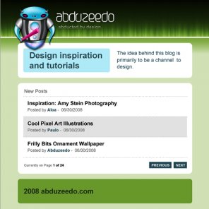 Mini-Layout Inspired on 9rules Design