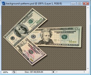 Creating your own Patterns in PhotoShop